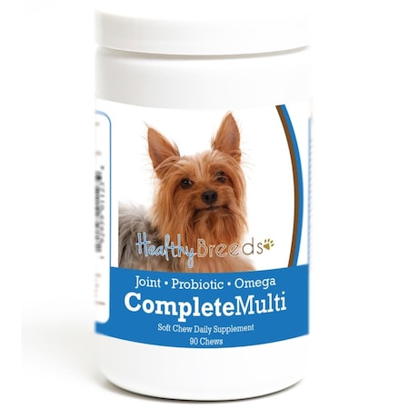 Healthy Breeds Silky Terrier all in one Multivitamin Soft Chew, 90PK 192959011234